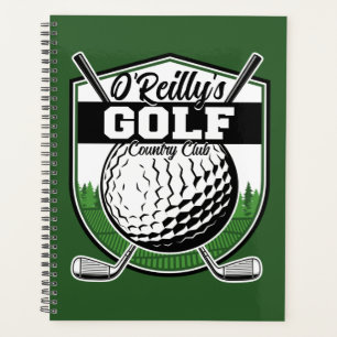 Agenda Club Campestre Personalizado Golf Golf Player Pro