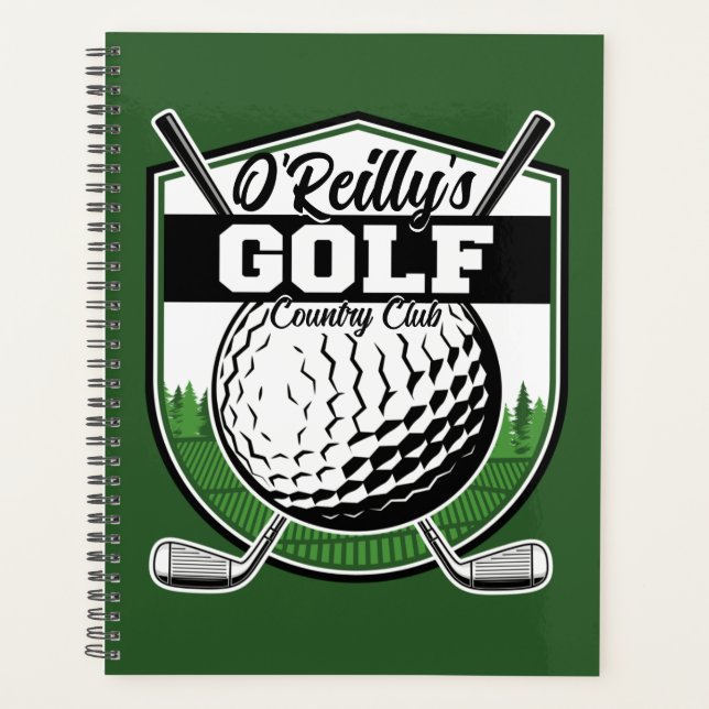 Agenda Club Campestre Personalizado Golf Golf Player Pro (Anverso)