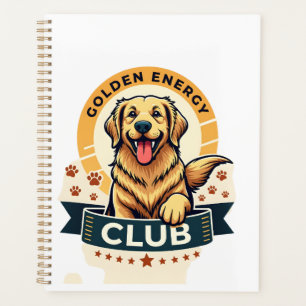 Agenda Club de Energía Dorada Retriever Dorado Perro Anti