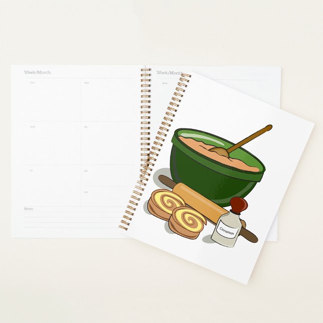 Agenda Cocina acogedora con ingredientes para hacer pan d (Subido por el creador)