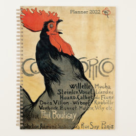 Agenda Cock-a-Doodle Doo, gallo, pollo, arte Poster