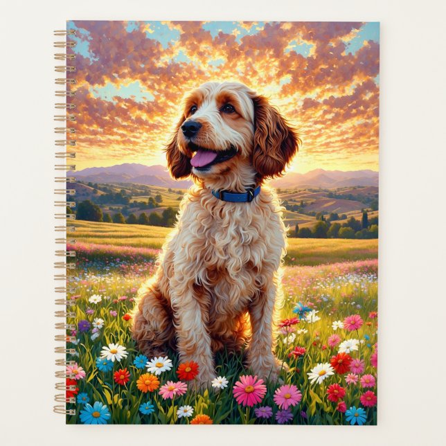 Agenda Cockapoo Dog (Anverso)