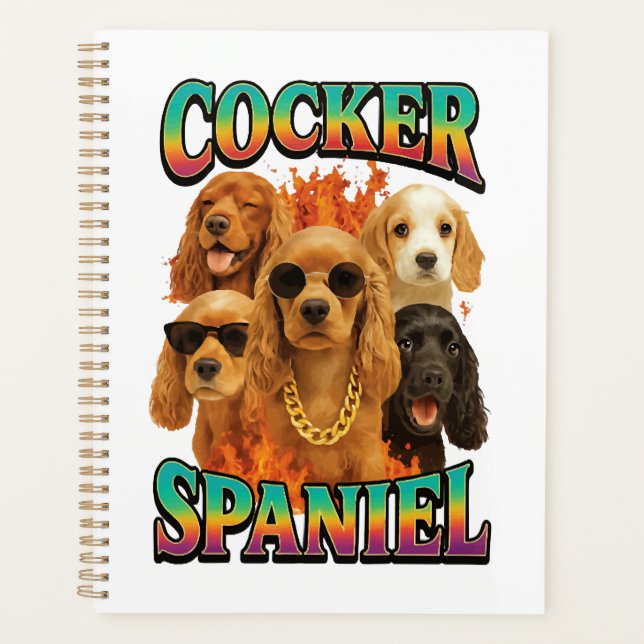 Agenda Cocker Spaniel  (Anverso)