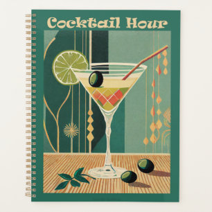 Agenda Cocktail Hour Mid Century Martini Moderno