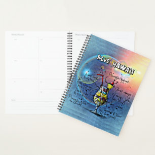 Agenda Cóctel azul hawaiano (#1 de 12 conjuntos de receta
