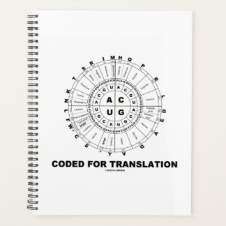Agenda Codificado Para Traducción RNA Codon Wheel Humor G
