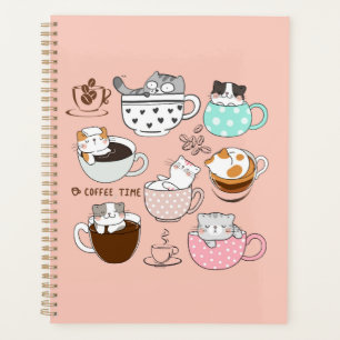 Agenda Coffee Cats Funny