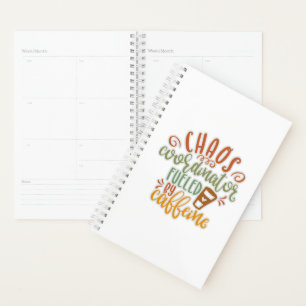 Agenda Coffee Lover, Coordinador Funny del Caos
