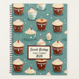 Agenda Coffee Lover Personalizado Yearly Planner