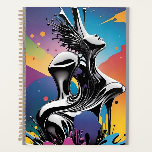 Agenda Coincidencia inesperada - Arte surrealista Ken Gag (Anverso)