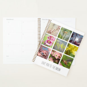 Agenda Colaje de Texto e Imagen Personalizado
