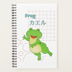 Agenda Colección Cute Frog-Kawaii