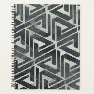 Agenda Colección de mosaicos neutrales - geométrica