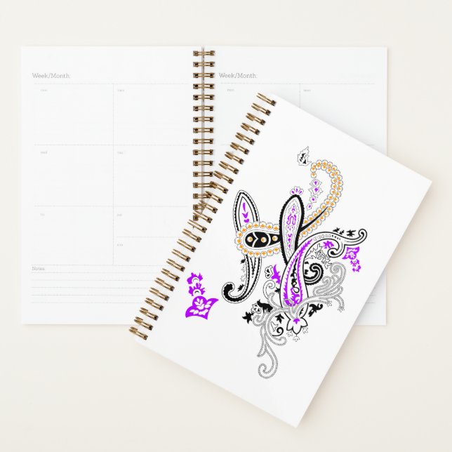 Agenda Colección de Paisley Botánico de Lujo (Demostración)
