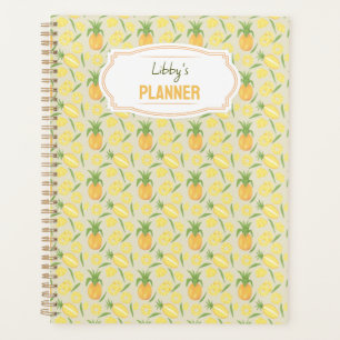 Agenda Colección de patrones de cesta de frutas - Piñas
