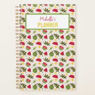 Agenda Colección de patrones de cesta de frutas - sandía