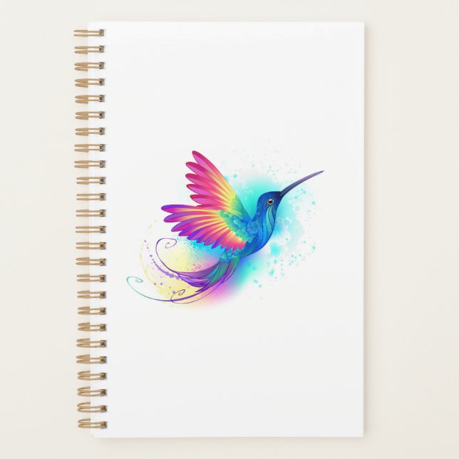 Agenda Colibrí arcoiris exótica (Anverso)