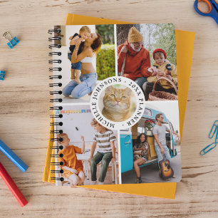 Agenda Collage de 6 fotos personalizado 2026 moderno