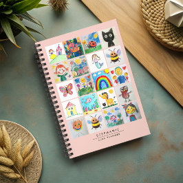 Agenda Collage de dibujos de estilo Art Keepsake 20 para