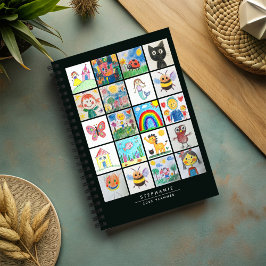 Agenda Collage de dibujos de estilo Art Keepsake 20 para