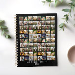 Agenda Collage de fotos 80 personalizado<br><div class="desc">Crear su propio portátil de planificación de 80 Collages de fotos personalizado</div>