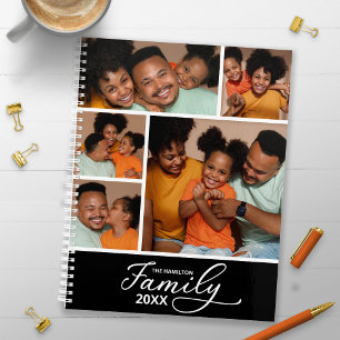 Agenda Collage de Fotos de Familia Moderna