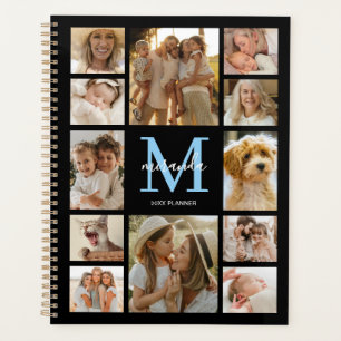 Agenda Collage de Fotos Familiares Personalizadas con Mon