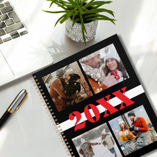 Agenda Collage de Fotos Minimalista Moderno, Esposa de Pi