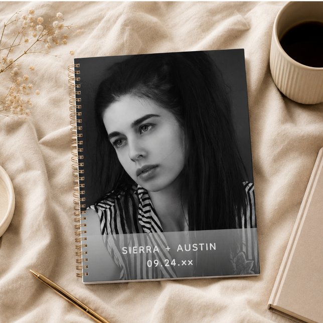 Agenda Collage de fotos personalizadas moderno 2 (Modern 2 Photo Collage Personalized Planner)