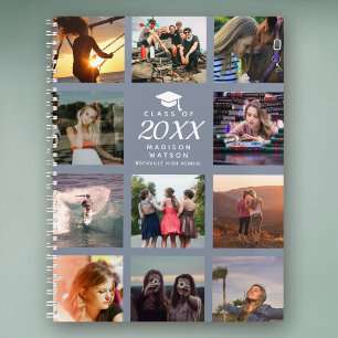 Agenda Collage de fotos personalizado Clase De Graduación