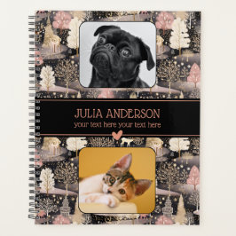 Agenda Collage de fotos personalizado Navidades modernos