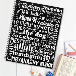 Agenda Collage de lenguas de perro