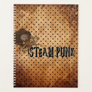 Agenda Collage de palabras Steampunk