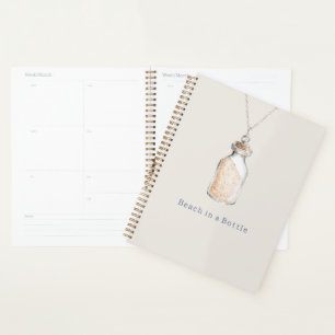 Agenda Collar de Neceser con Arena de Playa