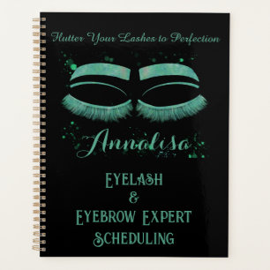 Agenda Color de agua de lujo Eyelash & Brow Beauty,Mint G