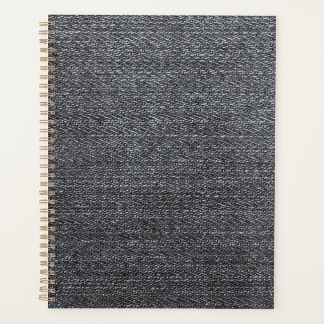 Agenda Color de jeans simples (Anverso)