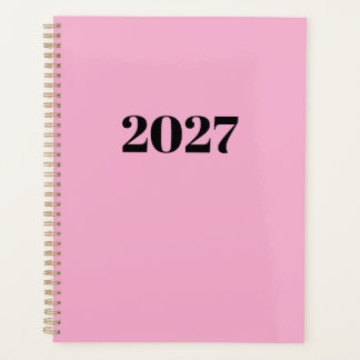 Agenda Color Rosa 2027