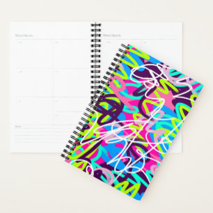 Agenda Colores alegres Resumen moderno