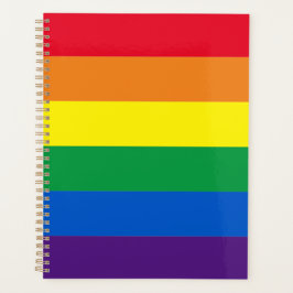 Agenda Colores de rayas arcoiris Bandera gay Lgbtq Lgbtq
