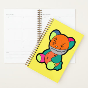 Agenda Colorful bear