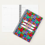 Agenda Colorful Cats Budget<br><div class="desc">* Keep your day / week organized with this custom planner, available in two size options. * Useful stickers are included. * Colorful planner for daily happenings and budget control. * Keep track of spending (Goal is to spend less than monthly income). * Writing down purchases can help maintain a...</div>