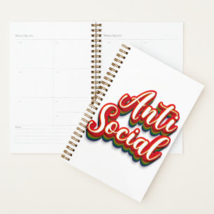 Agenda Coloridamente anti-social