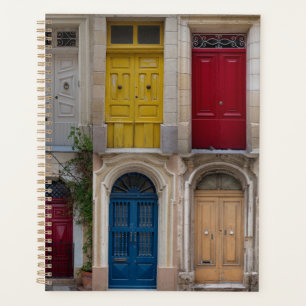 Agenda Coloridas puertas delanteras en Malta