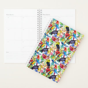 Agenda Coloridos loros acuáticos