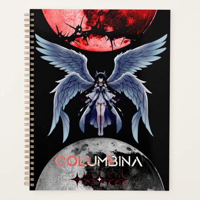 Agenda columbina - genshin (Anverso)