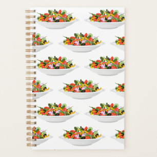 Agenda Coma más plantas con letras de motivación de ensal