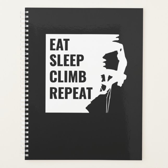 Agenda Come Dormir Escalar Repetir (Anverso)