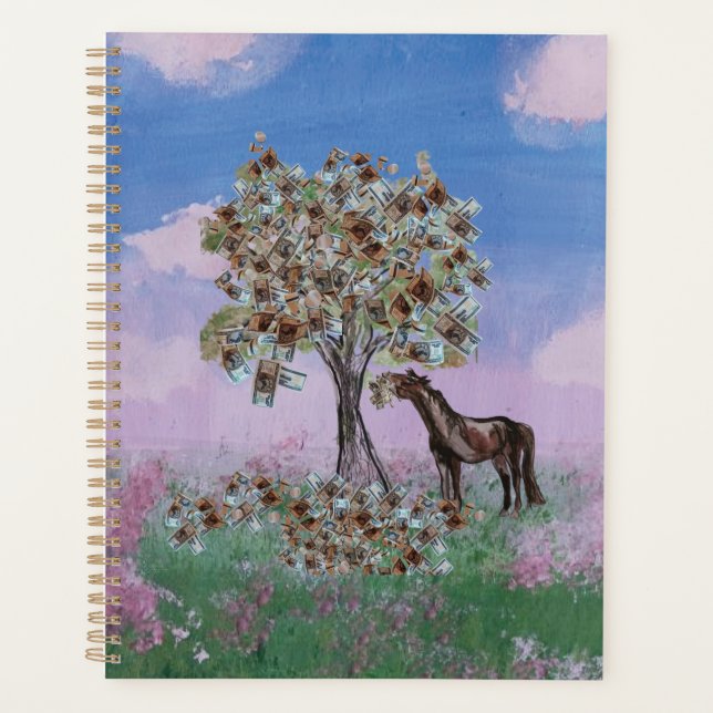 Agenda comer a caballo $ tree esta versión tiene más hoja (Anverso)