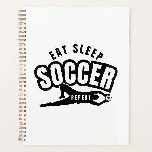 Agenda comer dormir fútbol repetir  (Anverso)