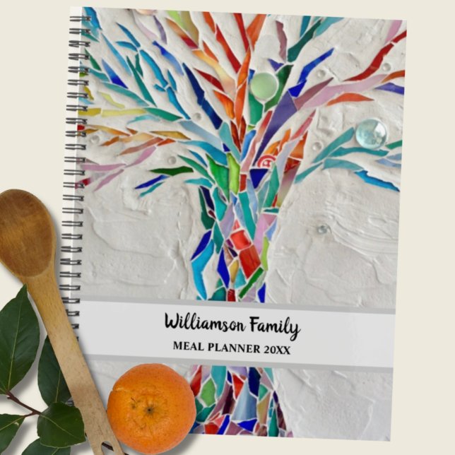 Agenda Comida de árbol de familia de nombres personalizad (Subido por el creador)